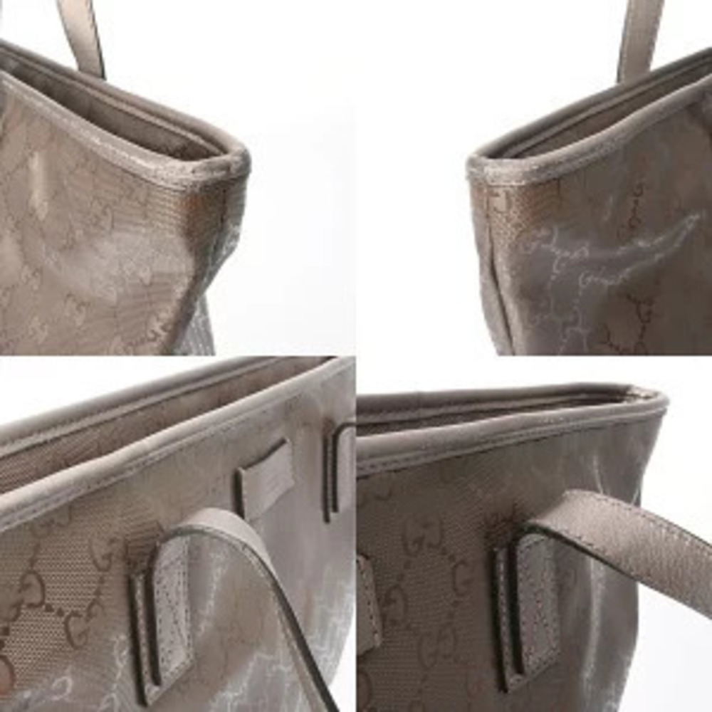 Gucci Tote GG Leather Bag Supreme Purple - Picture 6 of 9